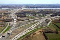 Travaux à Laval sur le lien de 7,2 km qui relie l'autoroute 440 et le boulevard Henri-Bourassa à Montréal.