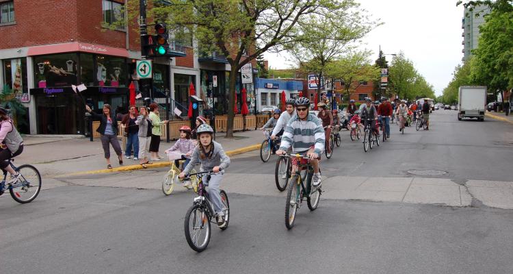 Rallye vélo à NDG